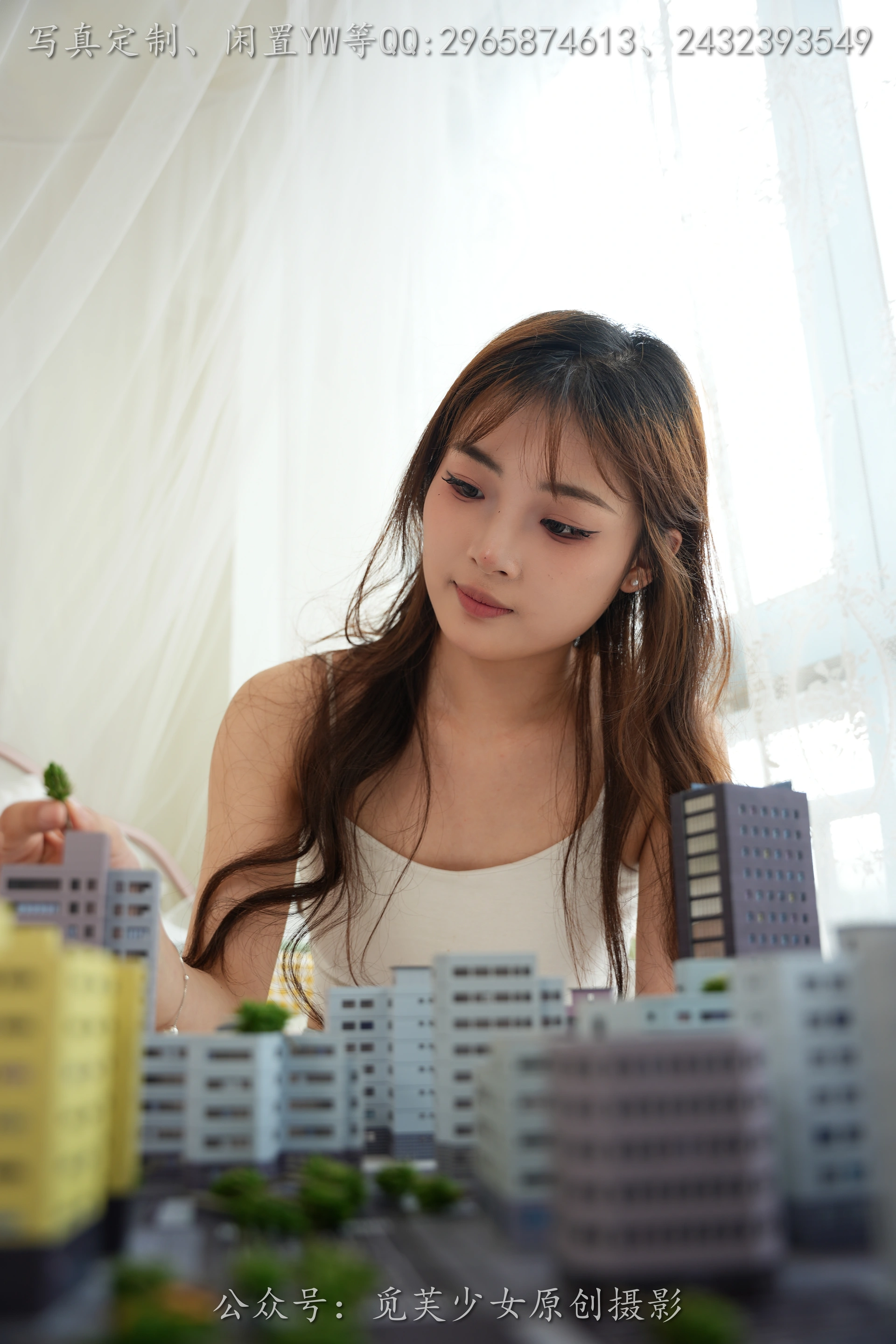 [觅芙少女] NO.263 晓晓-梦境误入小人国，化身巨人少女 2